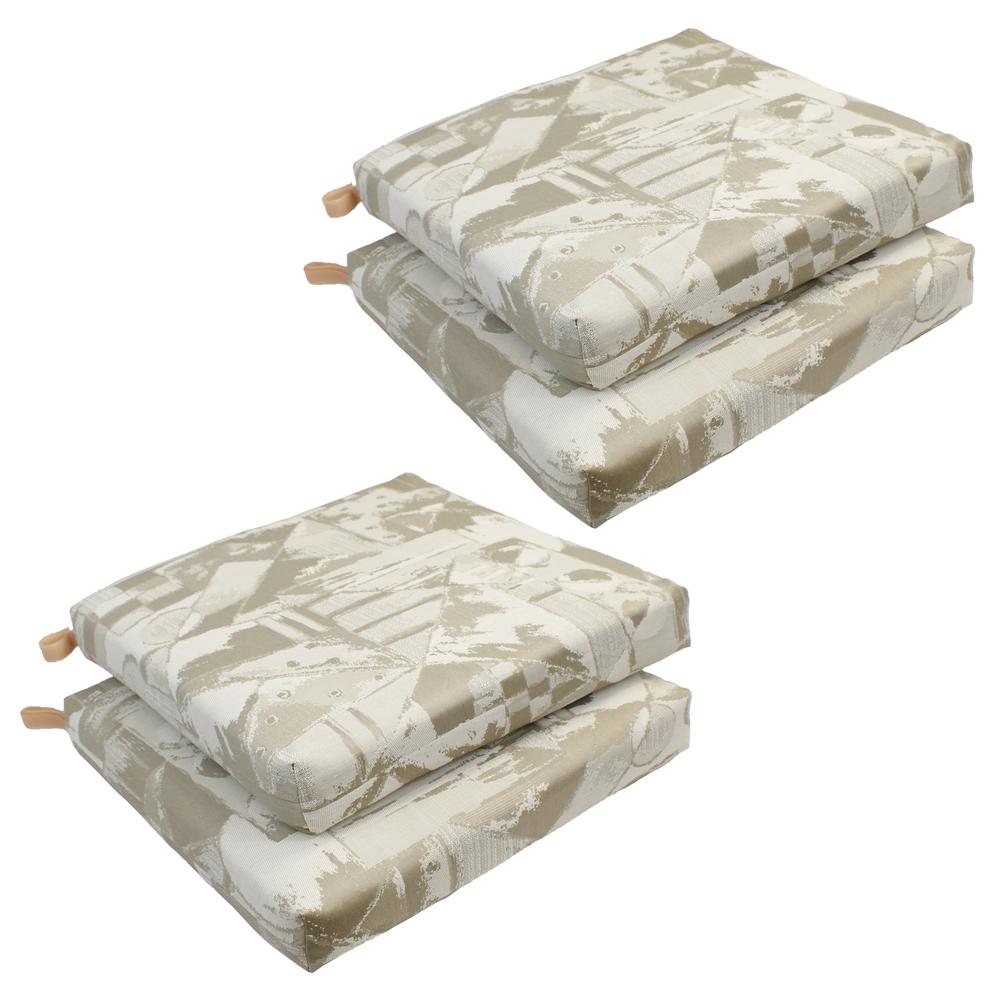 20-inch by 19-inch Chair Cushions (Set of 4)  93454-4CH-ID-048