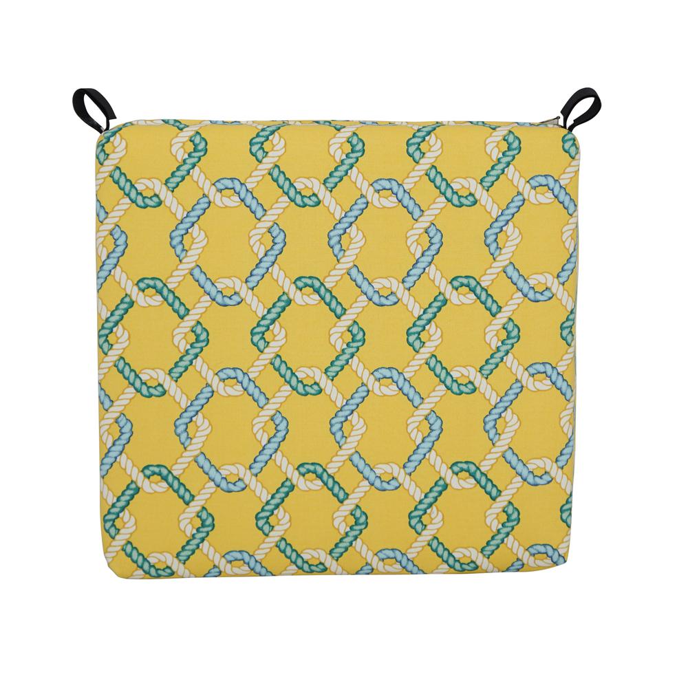 20-inch by 19-inch Patterned Outdoor Chair Cushions (Set of 4)  93454-4CH-OD-105
