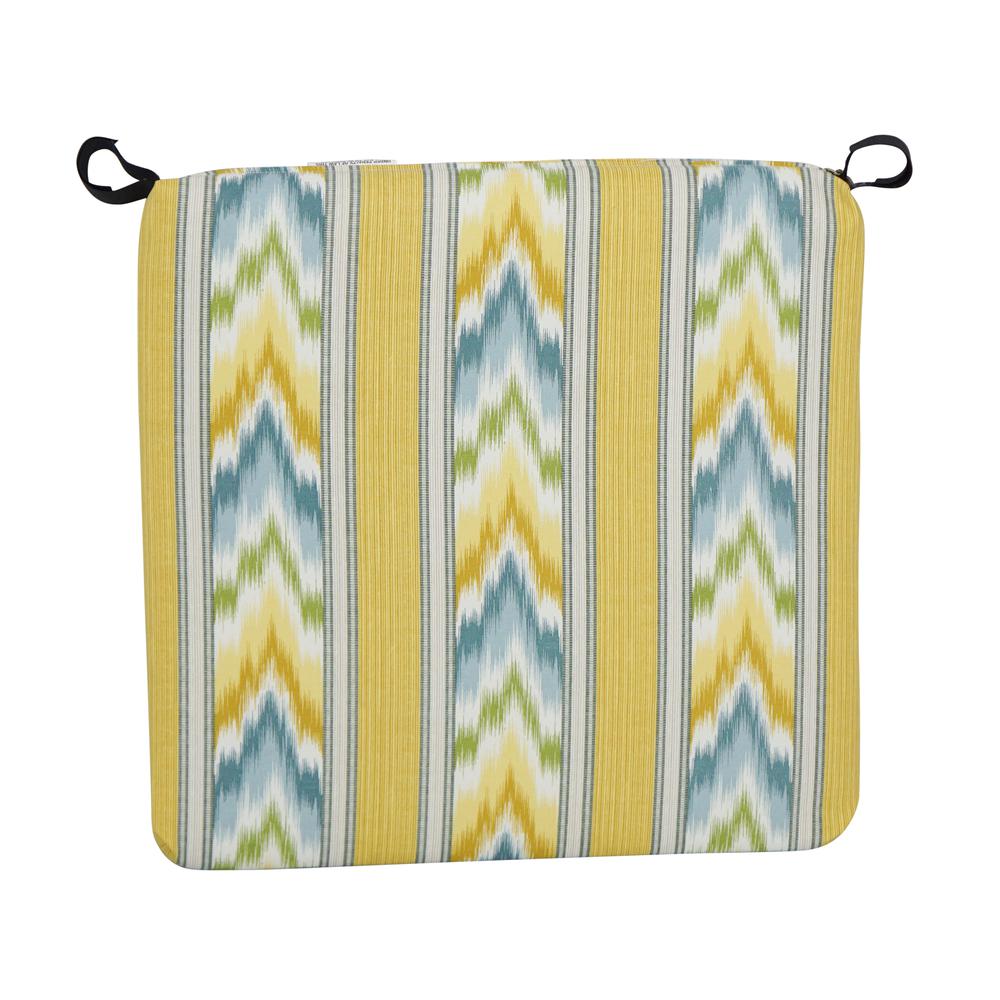 20-inch by 19-inch Patterned Outdoor Chair Cushions (Set of 4)  93454-4CH-OD-116