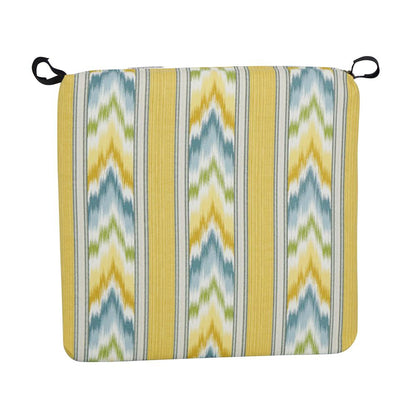 20-inch by 19-inch Patterned Outdoor Chair Cushions (Set of 4)  93454-4CH-OD-116