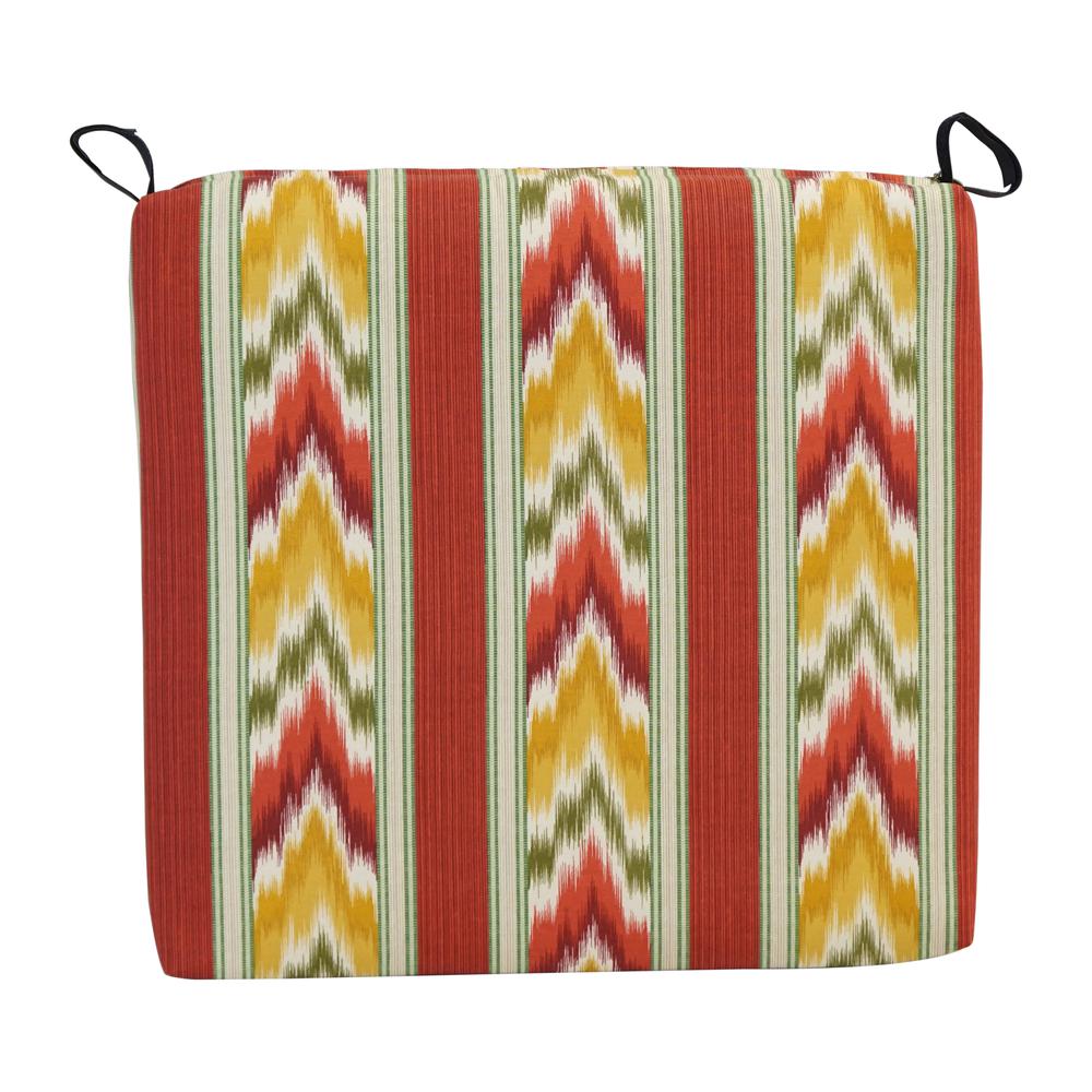20-inch by 19-inch Patterned Outdoor Chair Cushions (Set of 4)  93454-4CH-OD-162