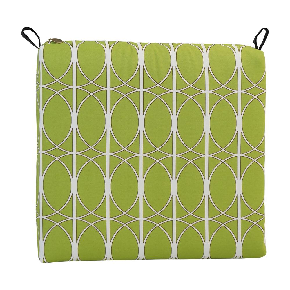 20-inch by 19-inch Patterned Outdoor Chair Cushions (Set of 4)  93454-4CH-OD-169