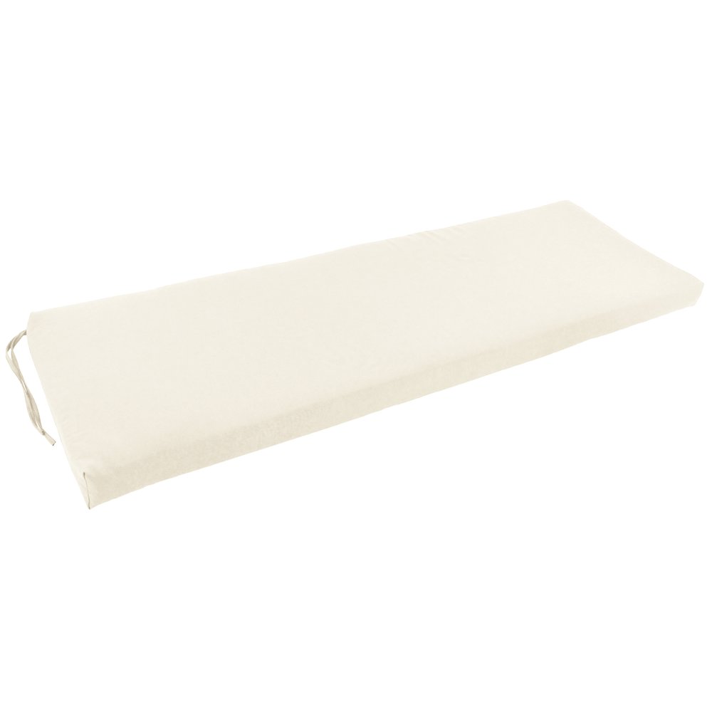51-inch by 19-inch Solid Twill Bench Cushion