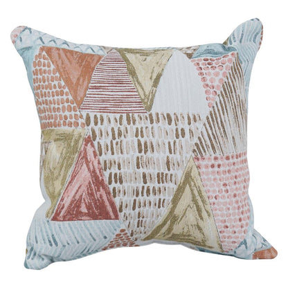 17-inch Jacquard Throw Pillow with Insert 9910-S1-ID-106