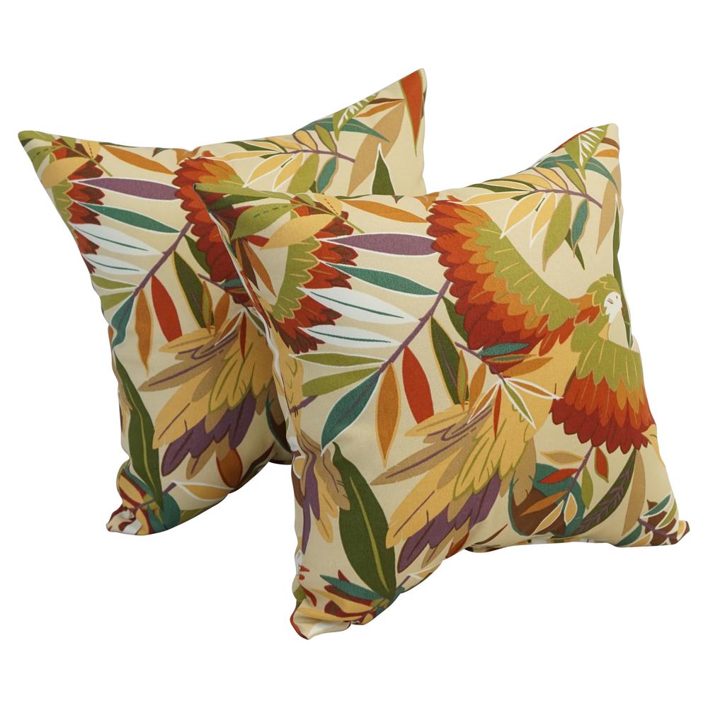 17-inch Square Polyester Outdoor Throw Pillows (Set of 2) 9910-S2-OD-193