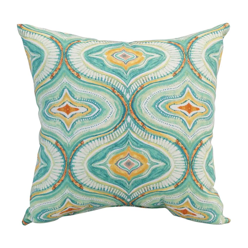 17-inch Square Polyester Outdoor Throw Pillows (Set of 2) 9910-S2-OD-194