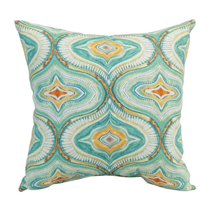 17-inch Square Polyester Outdoor Throw Pillows (Set of 2) 9910-S2-OD-194