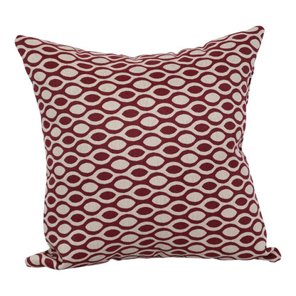 17-inch Jacquard Throw Pillows with Inserts (Set of 4)  9910-S4-ID-118