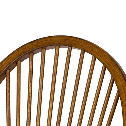 Treasures Sheaf Back Side Chair - Oak-Set of 2 in Rustic Oak