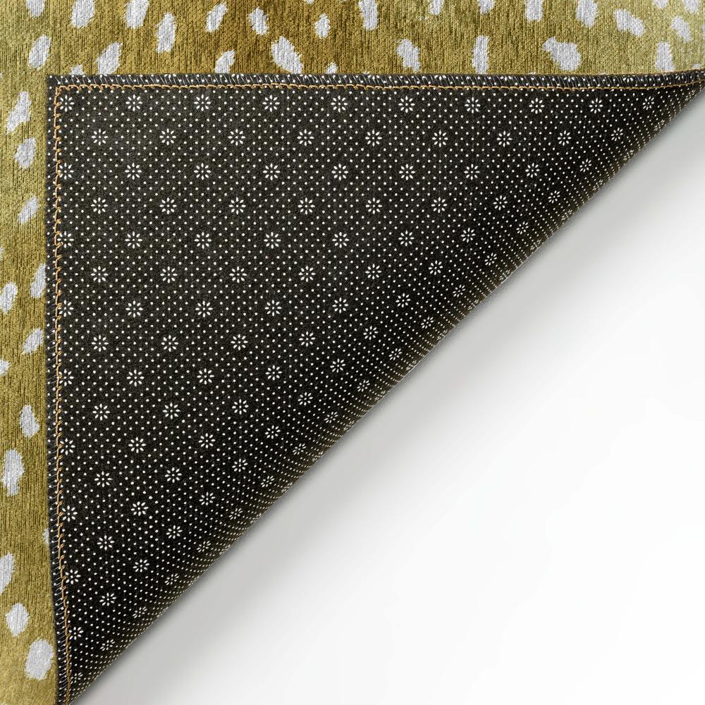 Indoor/Outdoor Mali ML3 Gold Washable 8' x 10' Rug