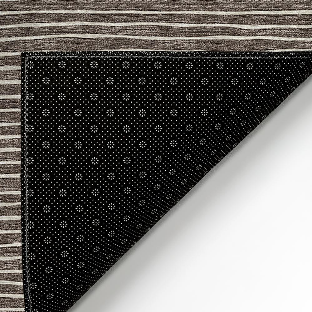 Indoor/Outdoor Laidley LA1 Chocolate Washable 8' x 8' Rug