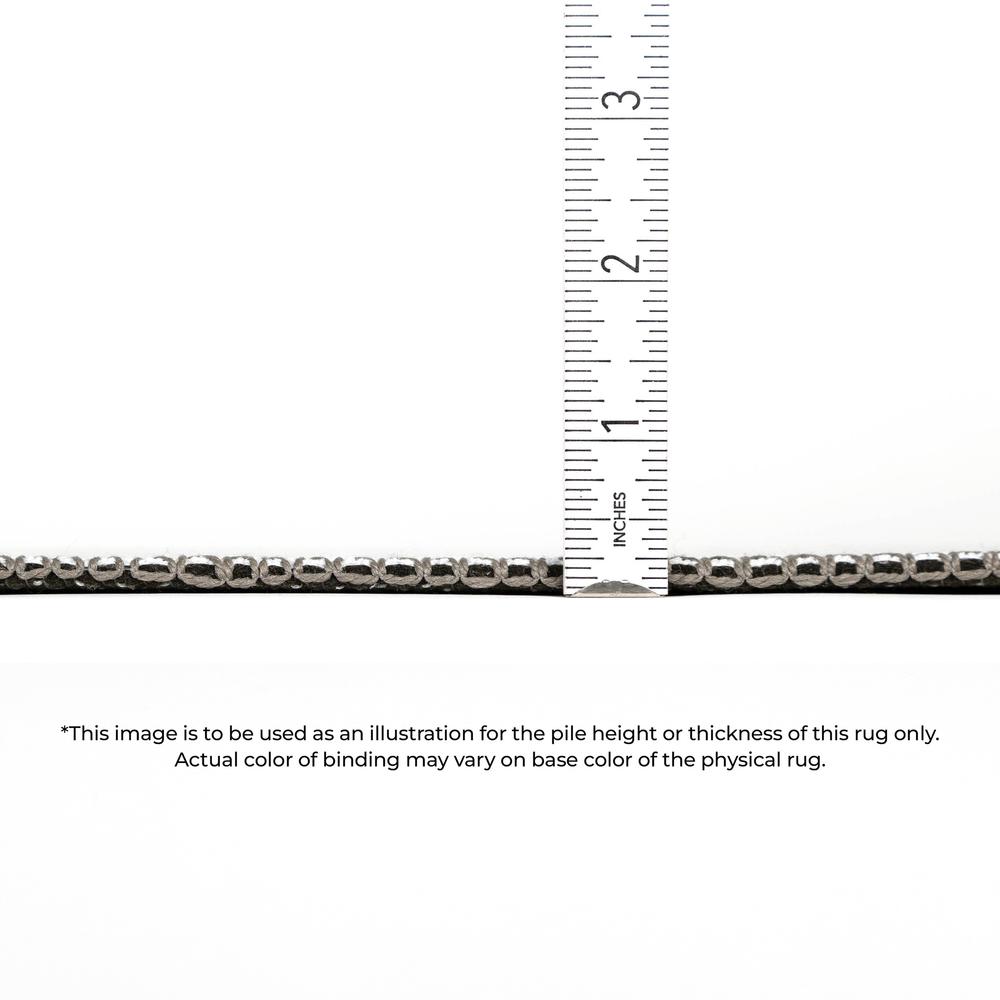 Indoor/Outdoor Marlo MO1 Paprika Washable 8' x 8' Rug