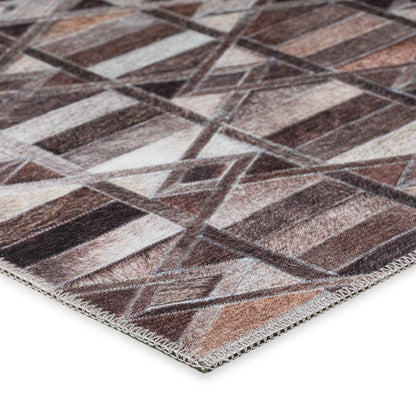 Indoor/Outdoor Durango SS4 Flannel Washable 8' x 8' Round Rug