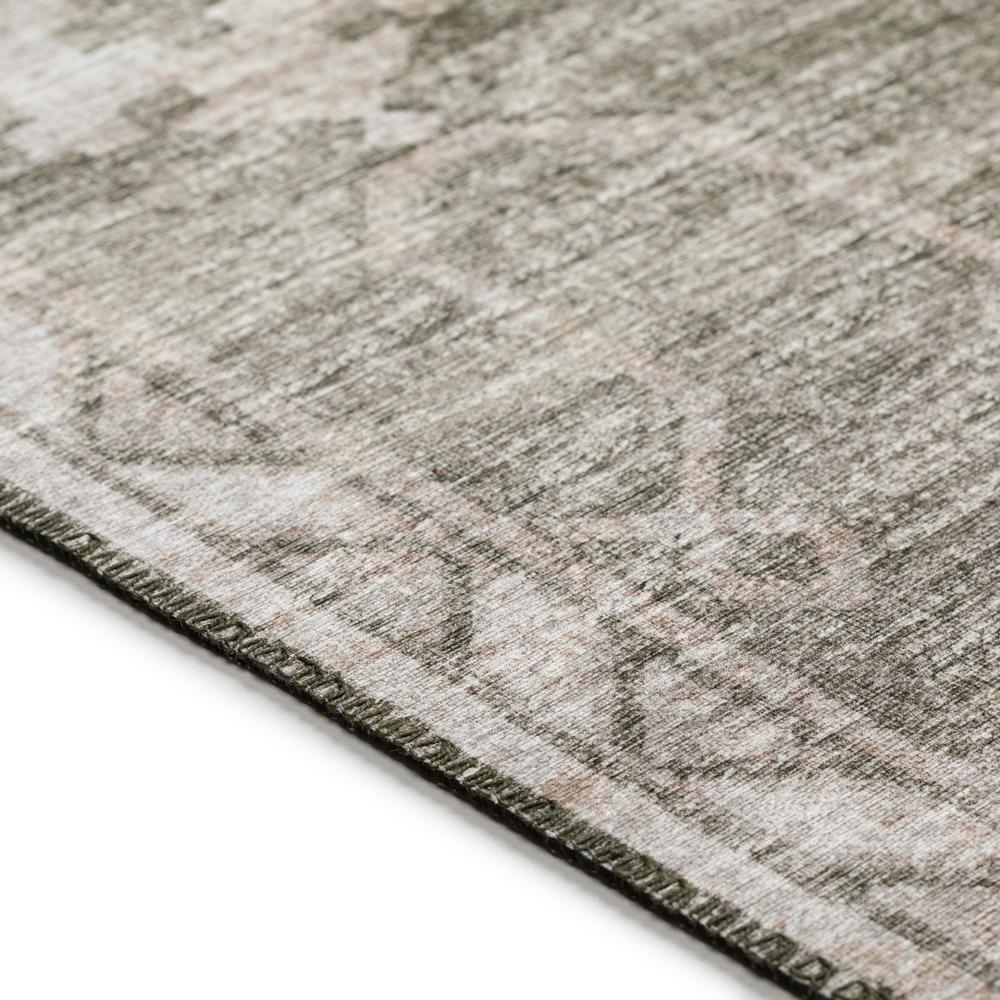 Indoor/Outdoor Sedona SN16 Khaki Washable 8' x 8' Round Rug
