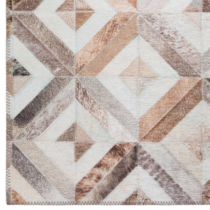 Indoor/Outdoor Durango SS7 Flannel Washable 8' x 8' Round Rug
