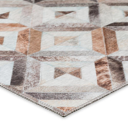 Indoor/Outdoor Durango SS7 Flannel Washable 8' x 8' Round Rug
