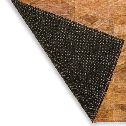 Indoor/Outdoor Durango SS4 Spice Washable 8' x 8' Round Rug