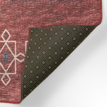 Indoor/Outdoor Sedona SN3 Paprika Washable 9' x 12' Rug
