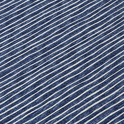 Indoor/Outdoor Laidley LA1 Navy Washable 9' x 12' Rug