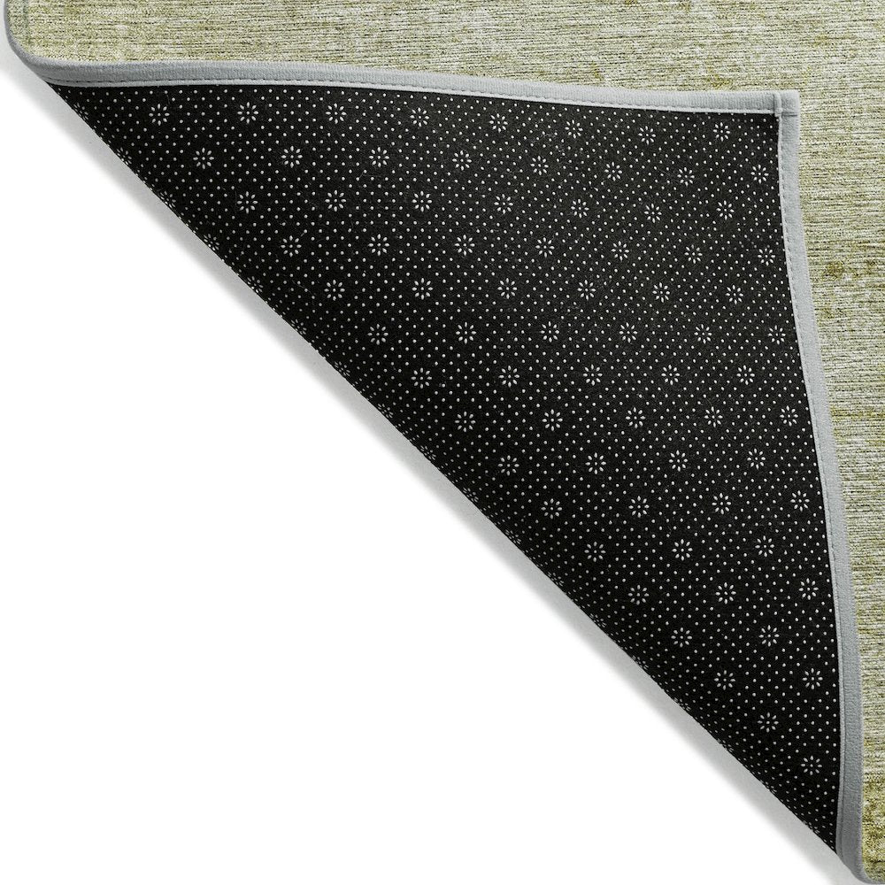 Machine Washable Indoor/Outdoor Chantille Aloe 2'3" x 7'6" Runner Rug