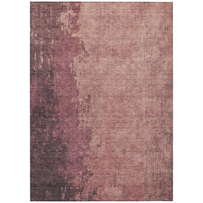 Machine Washable Indoor/Outdoor Chantille Coral 3' x 5' Rug