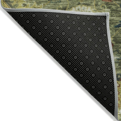 Machine Washable Indoor/Outdoor Chantille Aloe 2'3" x 7'6" Runner Rug
