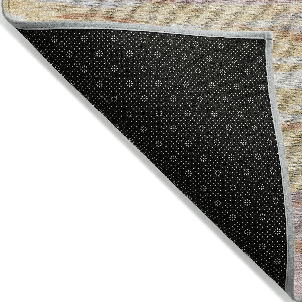 Machine Washable Indoor/Outdoor Chantille Salmon 2'3" x 7'6" Runner Rug
