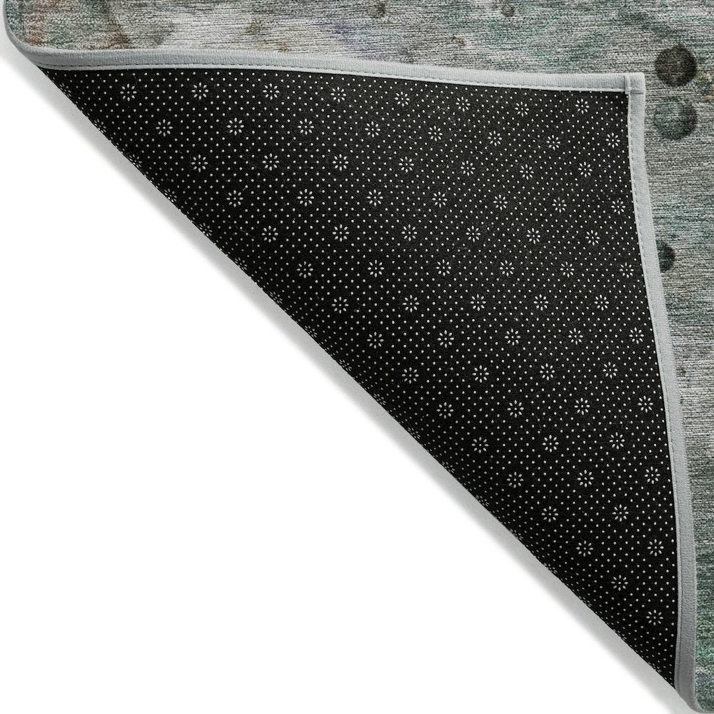 Machine Washable Indoor/Outdoor Chantille Khaki 2'3" x 7'6" Runner Rug
