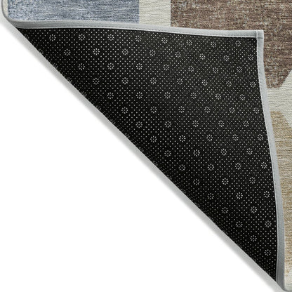 Machine Washable Indoor/Outdoor Chantille Linen 2'3" x 7'6" Runner Rug