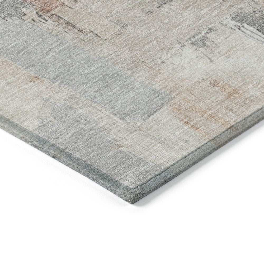 Machine Washable Indoor/Outdoor Chantille Paprika 2'3" x 7'6" Runner Rug