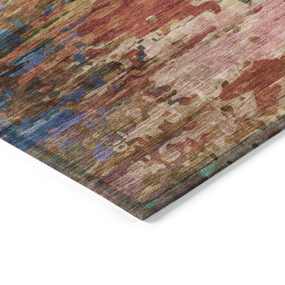 Machine Washable Indoor/Outdoor Chantille ACN2035 Sage 2'3" x 7'6" Runner Rug