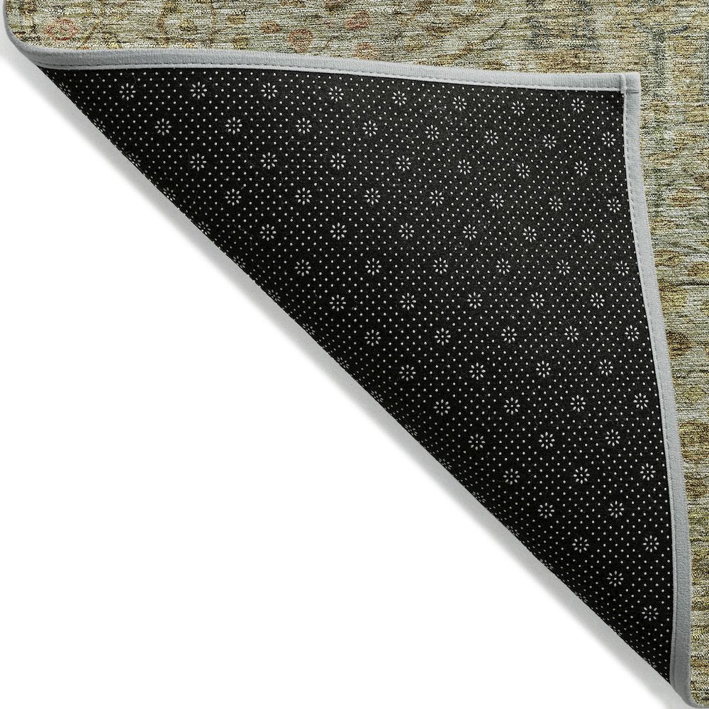 Machine Washable Indoor/Outdoor Chantille ACN2053 Wheat 2'3" x 7'6" Runner Rug