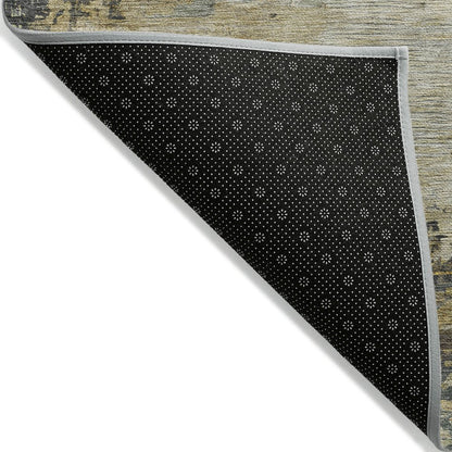 Machine Washable Indoor/Outdoor Chantille ACN2067 Gray 2'3" x 7'6" Runner Rug