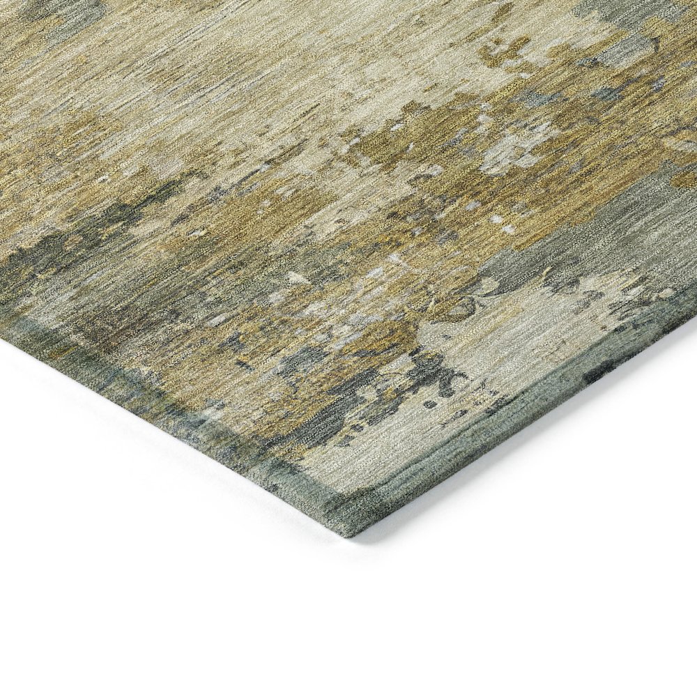 Machine Washable Indoor/Outdoor Chantille ACN2067 Gray 2'3" x 7'6" Runner Rug