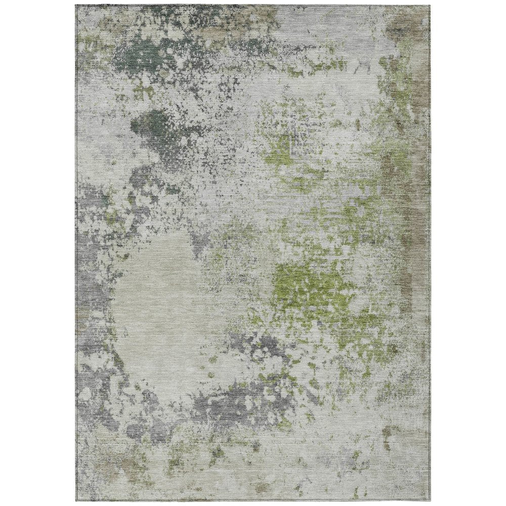 Machine Washable Indoor/Outdoor Chantille ACN2070 Linen 3' x 5' Rug