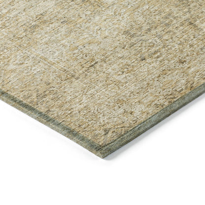 Machine Washable Indoor/Outdoor Chantille ACN2103 Copper 2'3" x 7'6" Runner Rug