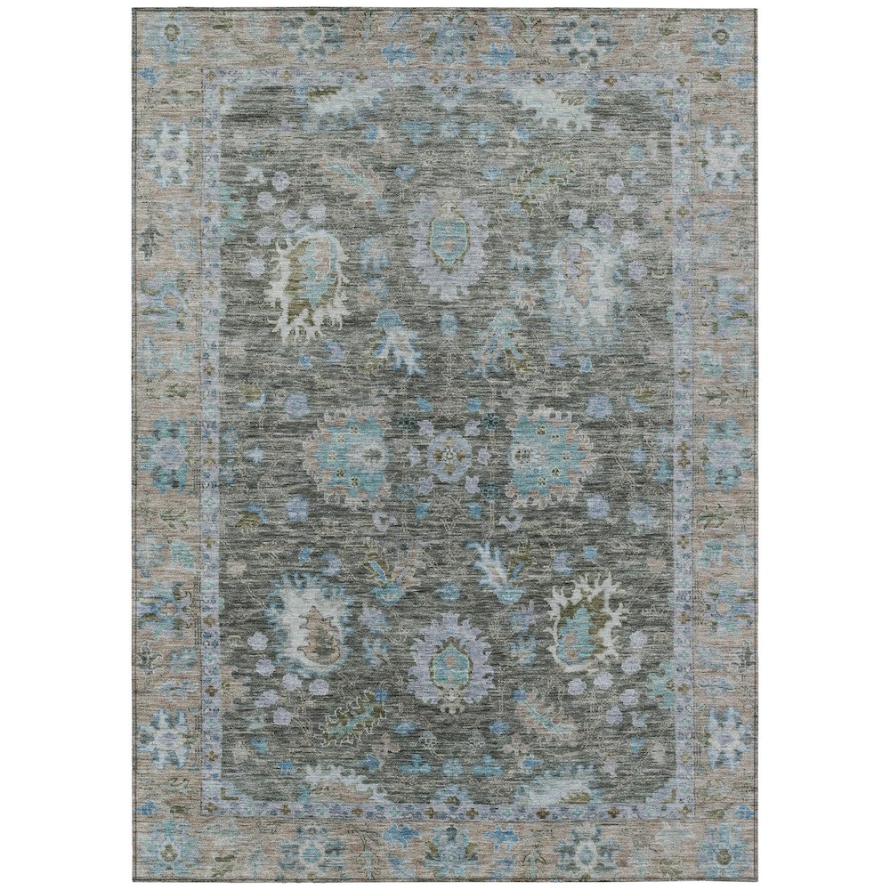 Machine Washable Indoor/Outdoor Chantille ACN2104 Fern 3' x 5' Rug