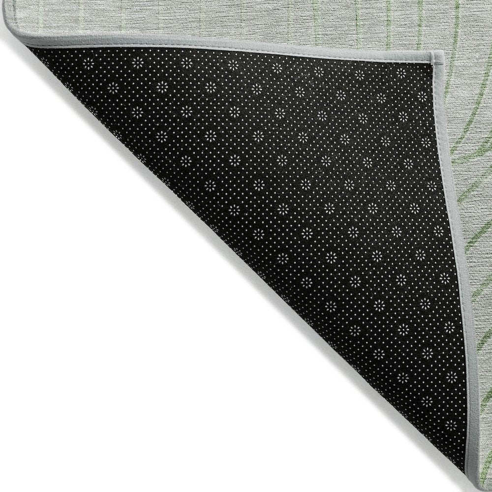 Machine Washable Indoor/Outdoor Chantille ACN2107 Aloe 2'3" x 7'6" Runner Rug