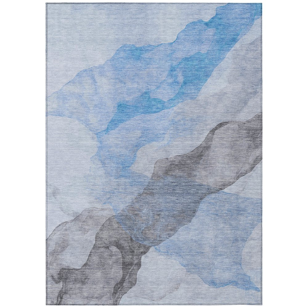 Machine Washable Indoor/Outdoor Chantille ACN2109 Sky 3' x 5' Rug