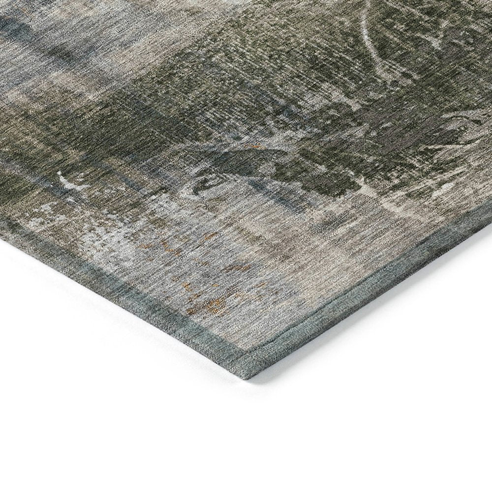 Machine Washable Indoor/Outdoor Chantille ACN2117 Putty 2'3" x 7'6" Runner Rug