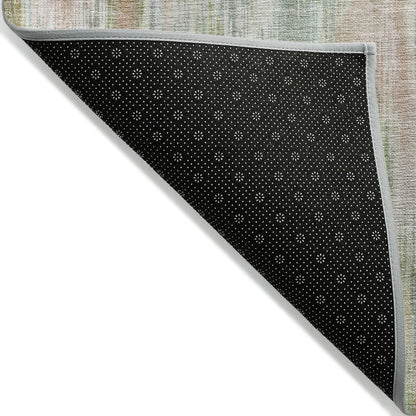 Machine Washable Indoor/Outdoor Chantille ACN2129 Coral 2'3" x 7'6" Runner Rug