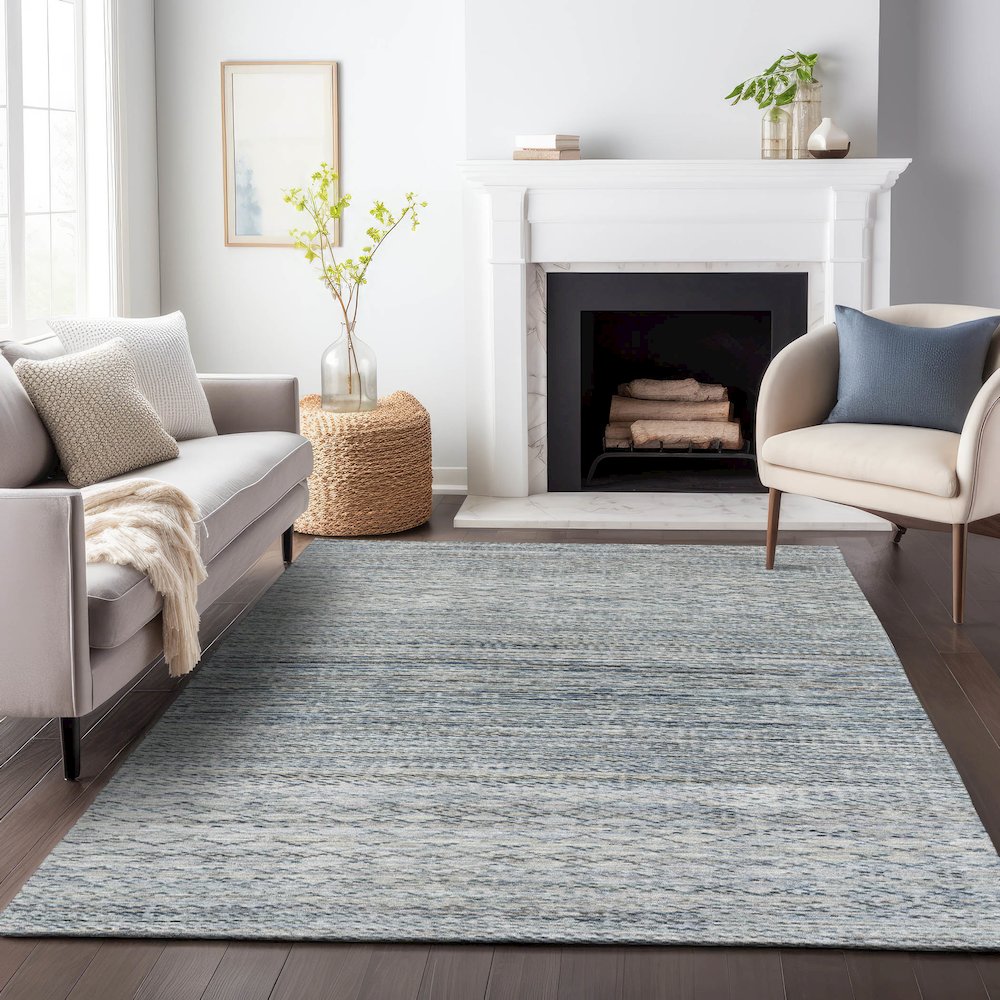 Machine Washable Indoor/Outdoor Chantille ACN2150 Linen 3' x 5' Rug