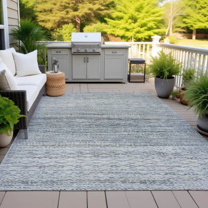 Machine Washable Indoor/Outdoor Chantille ACN2150 Linen 3' x 5' Rug