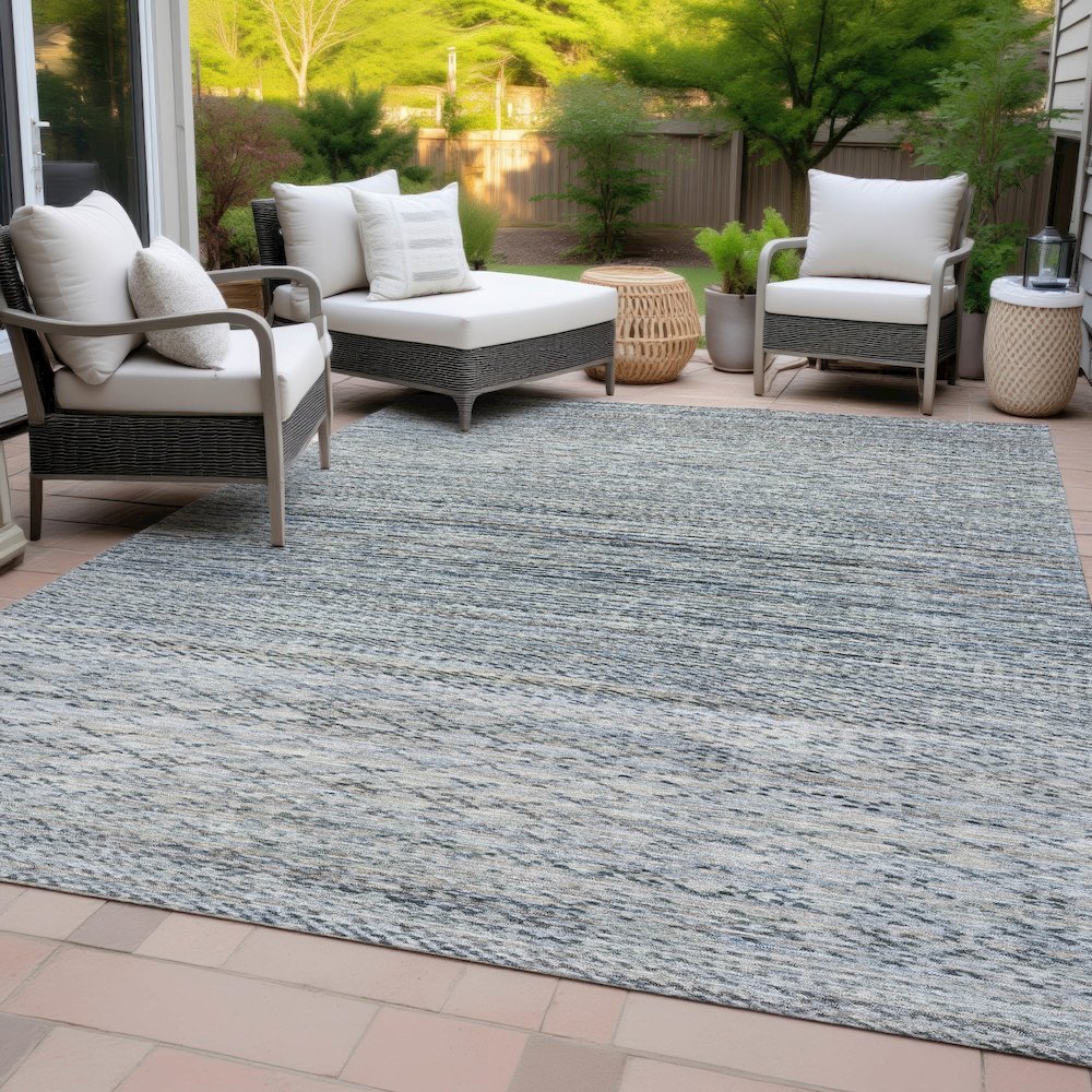 Machine Washable Indoor/Outdoor Chantille ACN2150 Linen 3' x 5' Rug