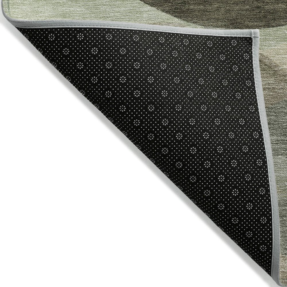 Machine Washable Indoor/Outdoor Chantille ACN2168 Brown 2'3" x 7'6" Runner Rug