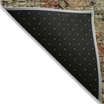 Machine Washable Indoor/Outdoor Chantille ACN2170 Terracotta 2'3"x7'6"Runner Rug