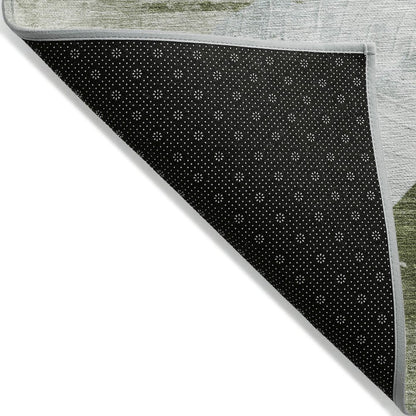 Machine Washable Indoor/Outdoor Chantille ACN2172 Aloe 2'3" x 7'6" Runner Rug