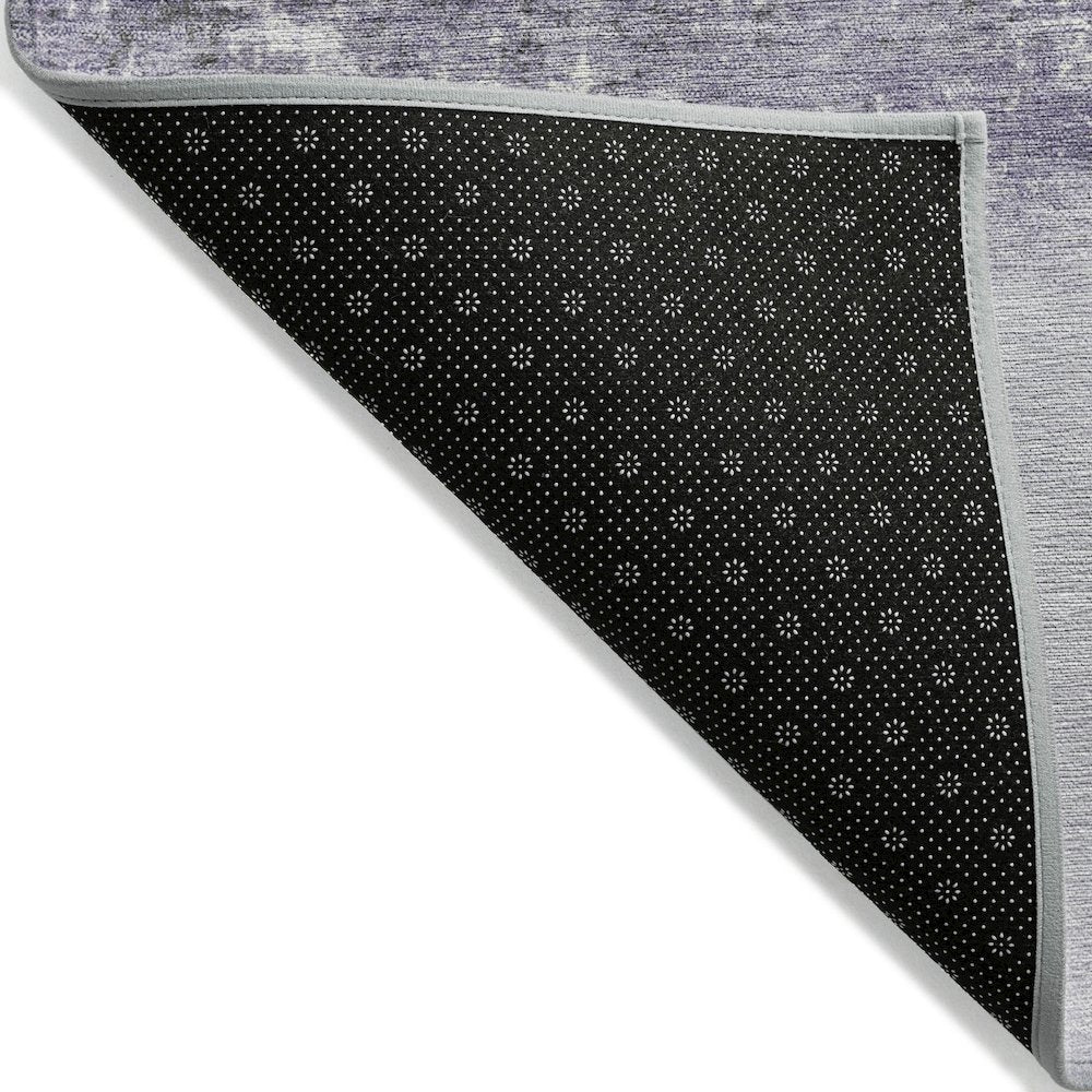 Machine Washable Indoor/Outdoor Chantille ACN2214 Lavender 2'3"x7'6" Runner Rug