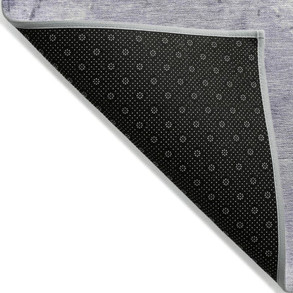 Machine Washable Indoor/Outdoor Chantille ACN2215 Lavender 2'3"x7'6" Runner Rug
