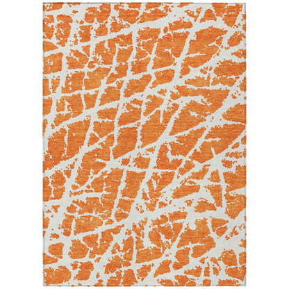 Chantille ACN501 Orange 3' x 5' Rug